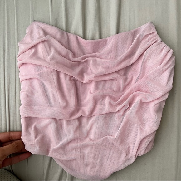 Corset tube top - pink - viral - size M - Picture 2 of 3